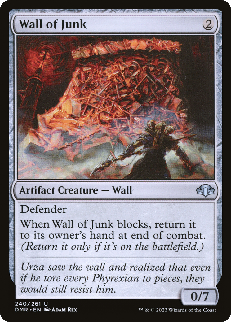 Wall of Junk [Dominaria Remastered] | Boutique FDB TCG