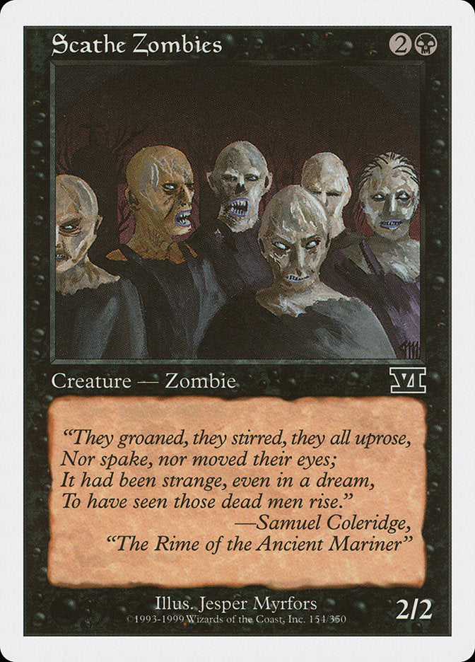 Scathe Zombies [Classic Sixth Edition] | Boutique FDB TCG