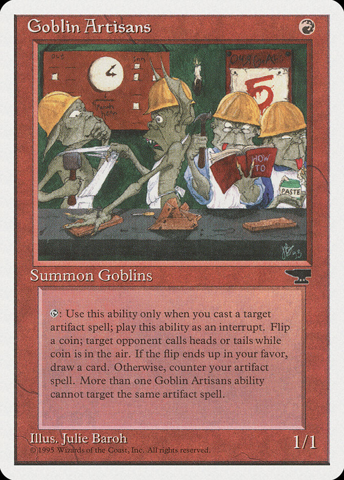 Goblin Artisans [Chronicles] | Boutique FDB TCG