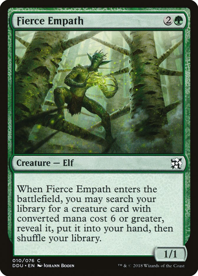 Fierce Empath [Duel Decks: Elves vs. Inventors] | Boutique FDB TCG