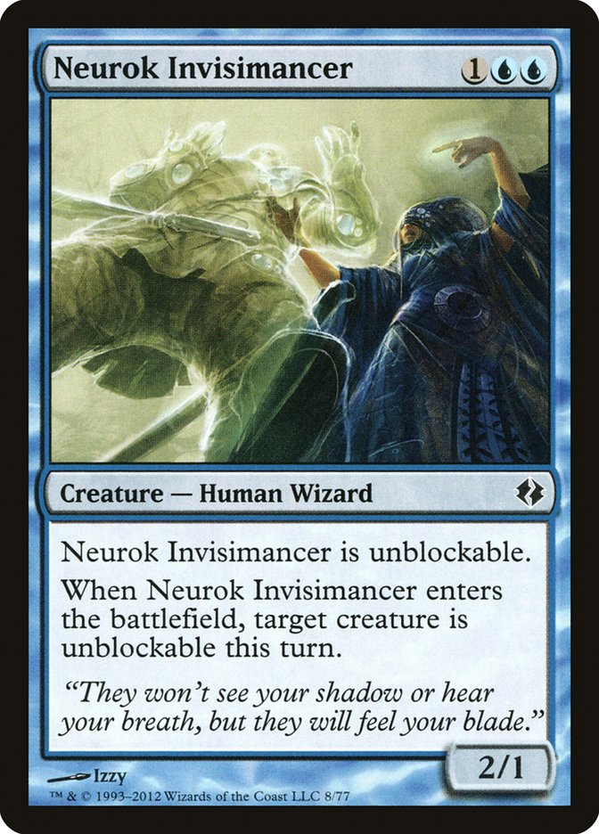 Neurok Invisimancer [Duel Decks: Venser vs. Koth] | Boutique FDB TCG