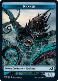 Kraken // Elemental (010) Double-Sided Token [Commander 2020 Tokens] | Boutique FDB TCG