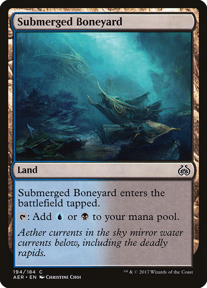 Submerged Boneyard [Aether Revolt] | Boutique FDB TCG