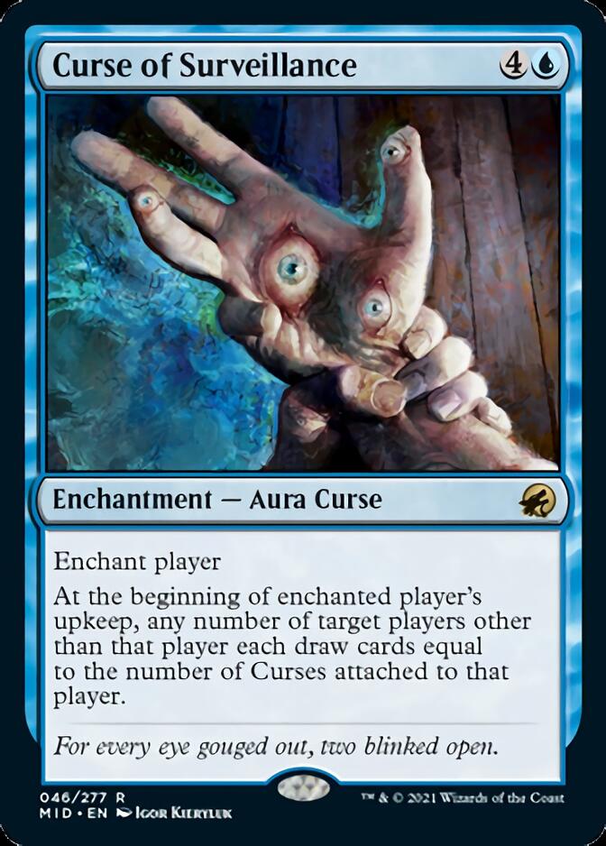 Curse of Surveillance [Innistrad: Midnight Hunt] | Boutique FDB TCG