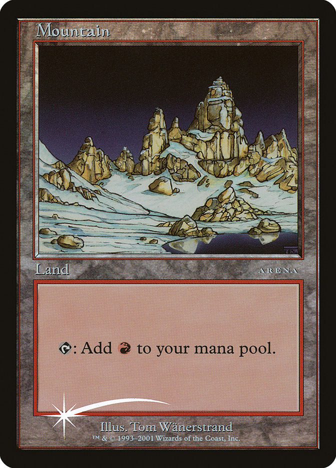 Mountain (5) [Arena League 2001] | Boutique FDB TCG