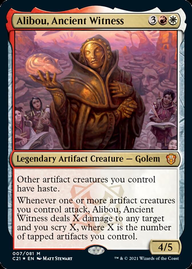 Alibou, Ancient Witness [Commander 2021] | Boutique FDB TCG