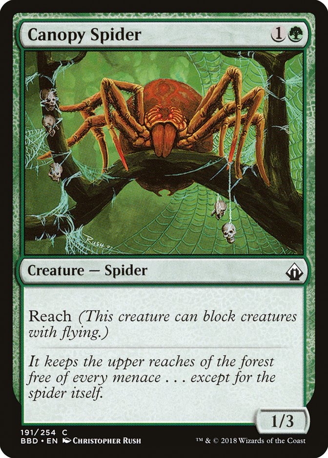 Canopy Spider [Battlebond] | Boutique FDB TCG