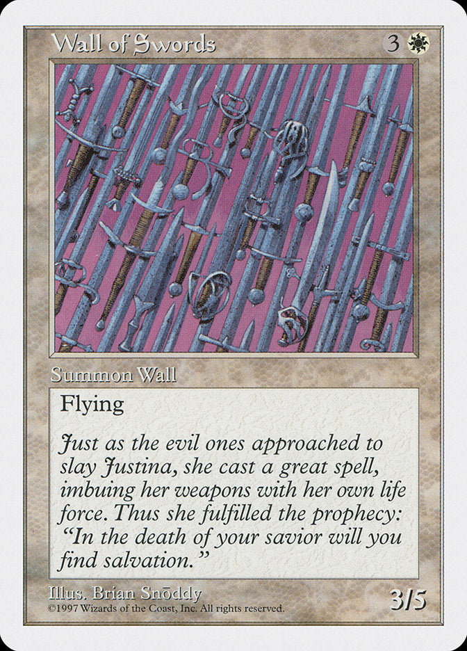 Wall of Swords [Fifth Edition] | Boutique FDB TCG