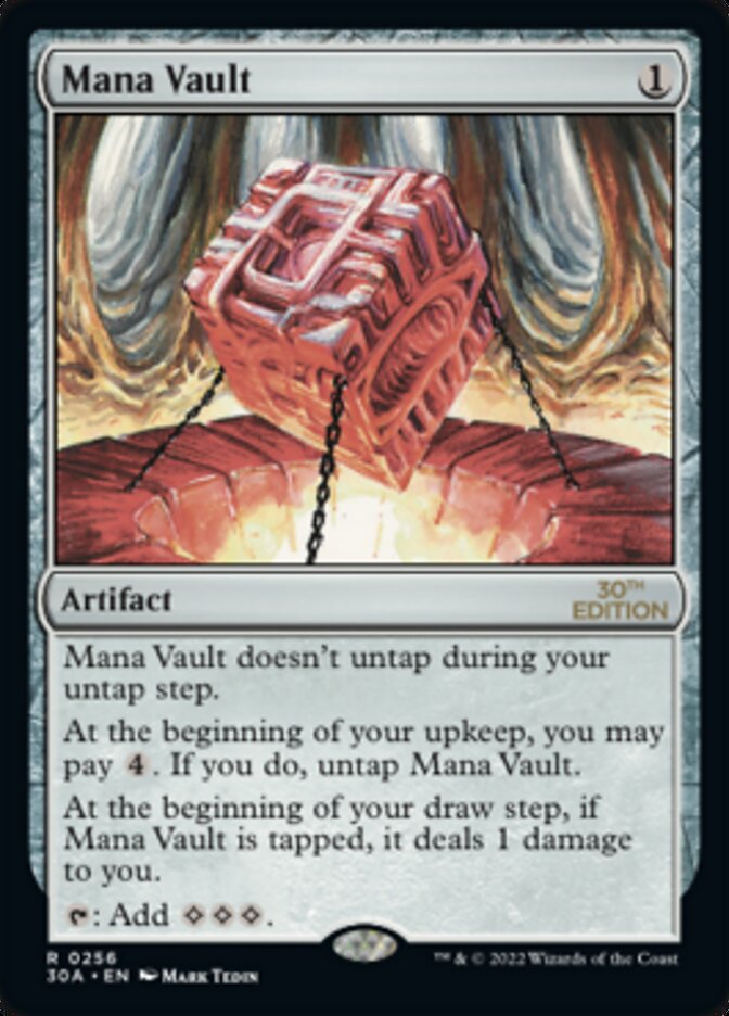 Mana Vault [30th Anniversary Edition] | Boutique FDB TCG