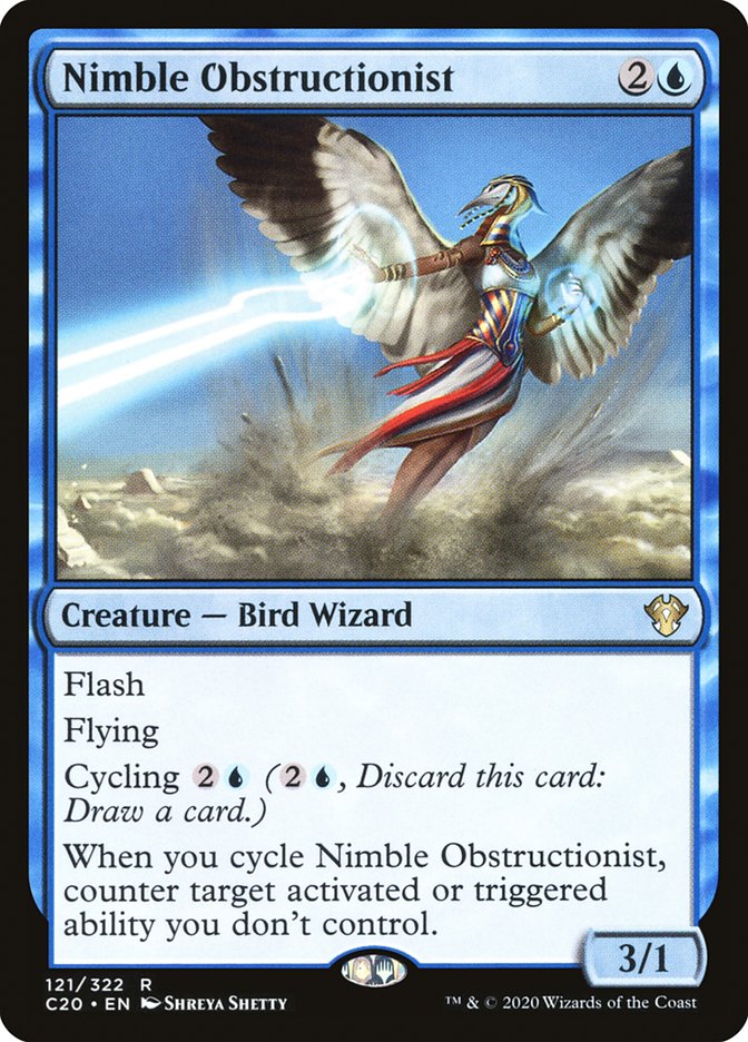 Nimble Obstructionist [Commander 2020] | Boutique FDB TCG