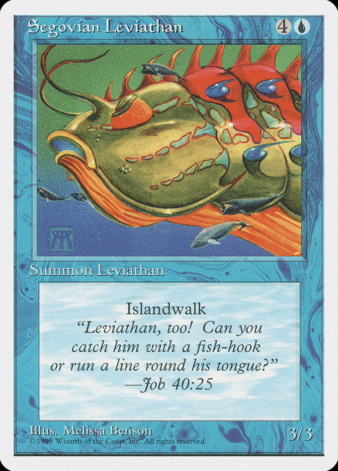 Segovian Leviathan [Fourth Edition] | Boutique FDB TCG