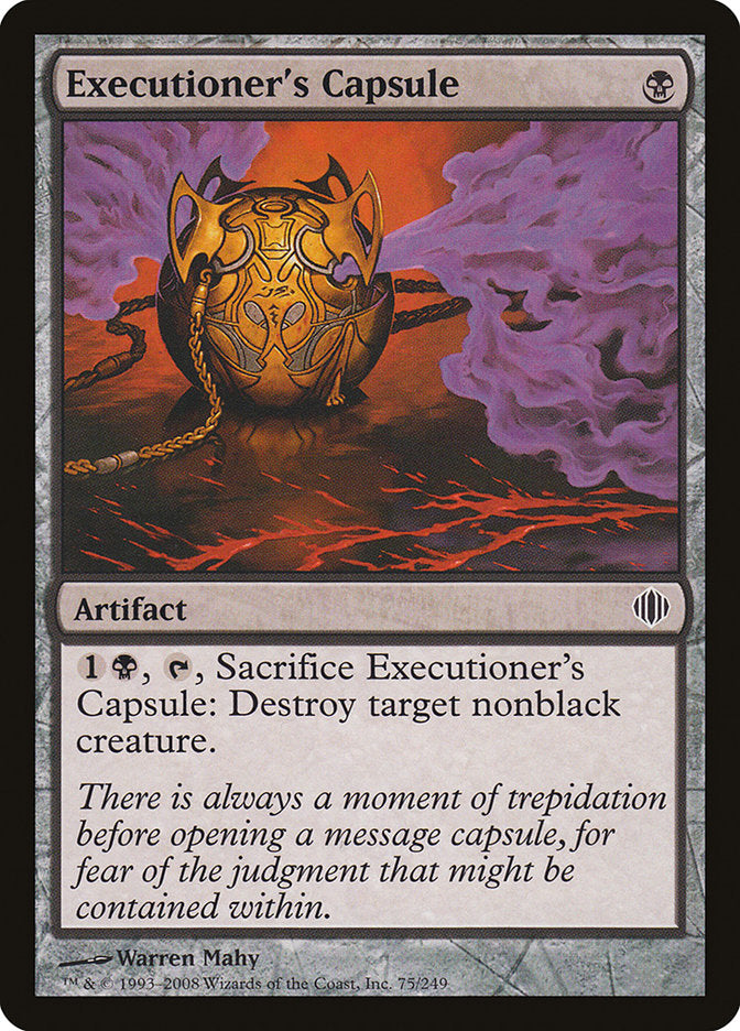 Executioner's Capsule [Shards of Alara] | Boutique FDB TCG