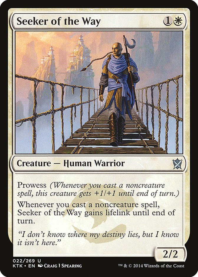 Seeker of the Way [Khans of Tarkir] | Boutique FDB TCG