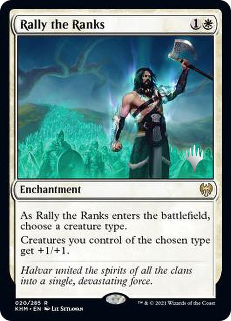 Rally the Ranks (Promo Pack) [Kaldheim Promos] | Boutique FDB TCG