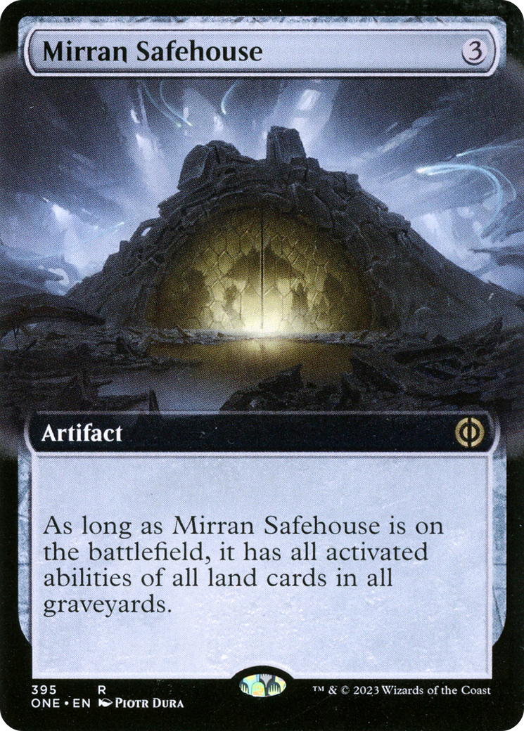 Mirran Safehouse (Extended Art) [Phyrexia: All Will Be One] | Boutique FDB TCG