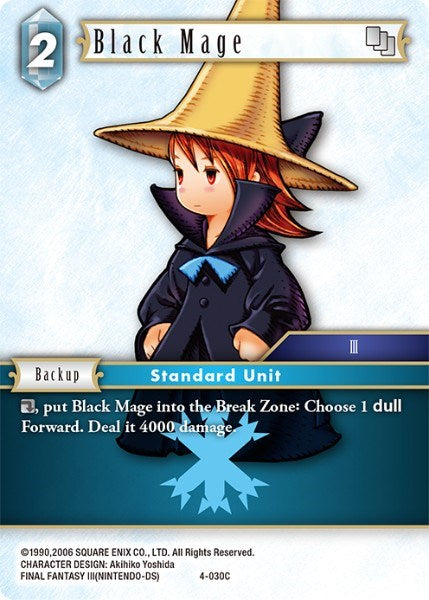 Black Mage [Opus IV] | Boutique FDB TCG