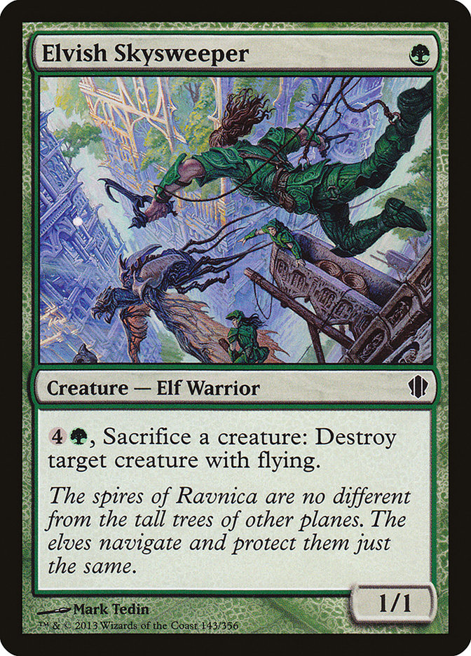 Elvish Skysweeper [Commander 2013] | Boutique FDB TCG