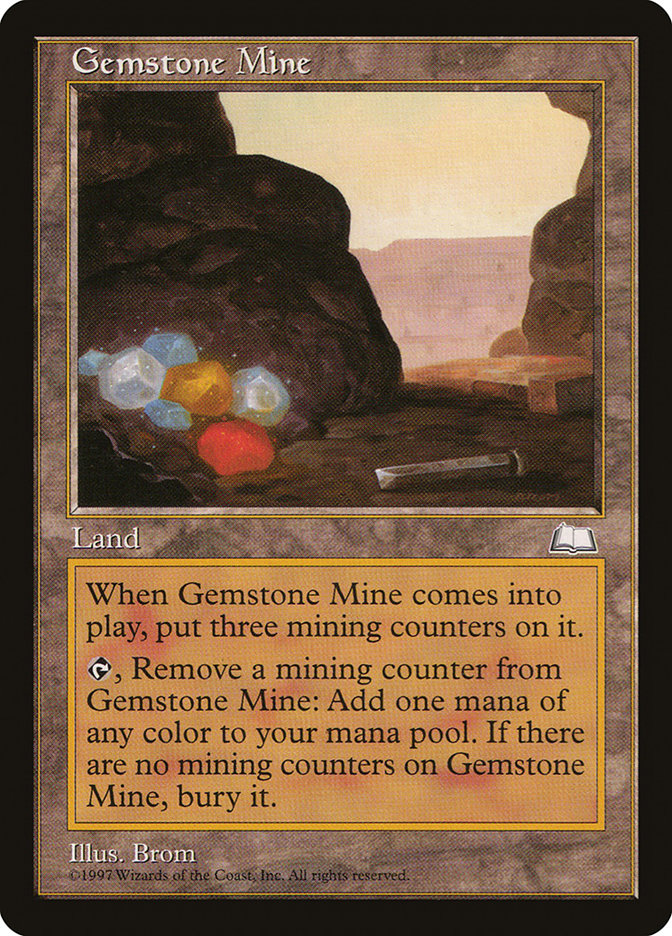 Gemstone Mine [Weatherlight] | Boutique FDB TCG