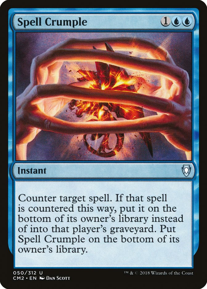 Spell Crumple [Commander Anthology Volume II] | Boutique FDB TCG