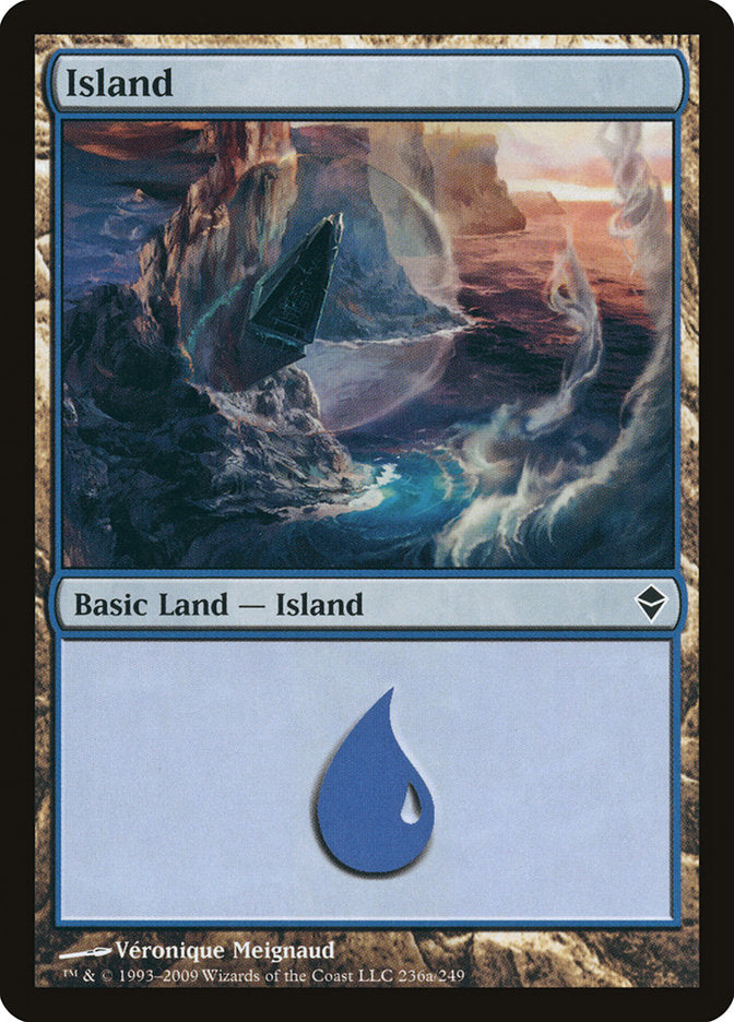 Island (236a) [Zendikar] | Boutique FDB TCG