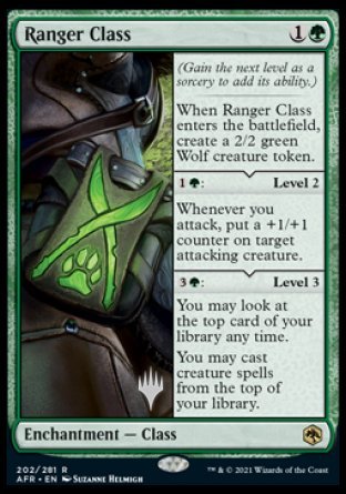 Ranger Class (Promo Pack) [Dungeons & Dragons: Adventures in the Forgotten Realms Promos] | Boutique FDB TCG