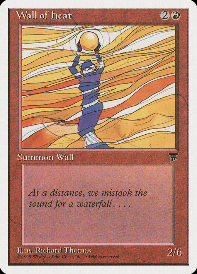 Wall of Heat [Chronicles] | Boutique FDB TCG