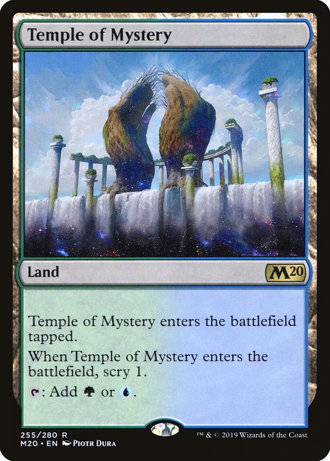 Temple of Mystery [Core Set 2020] | Boutique FDB TCG