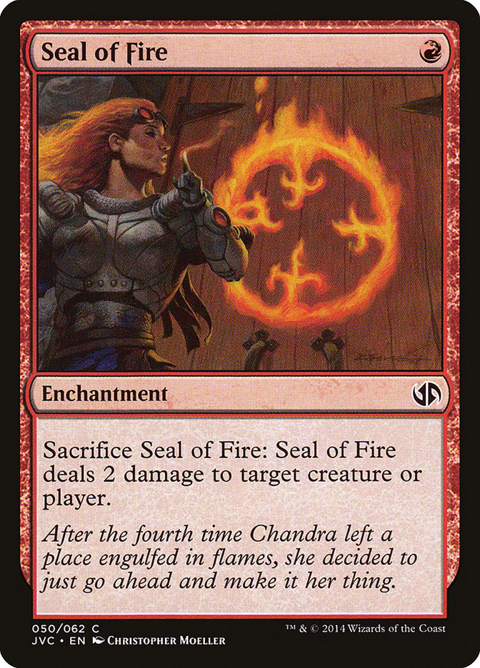 Seal of Fire [Duel Decks Anthology] | Boutique FDB TCG