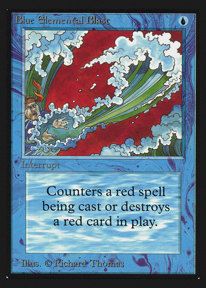 Blue Elemental Blast [International Collectors' Edition] | Boutique FDB TCG