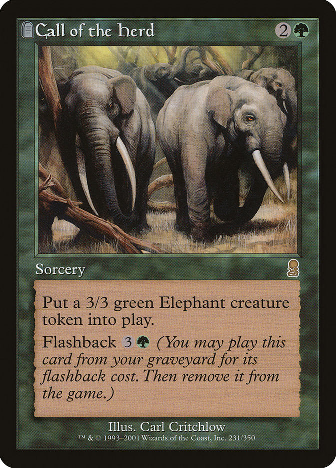 Call of the Herd [Odyssey] | Boutique FDB TCG