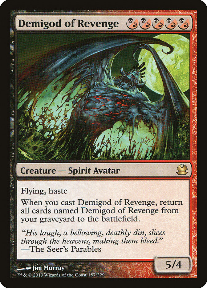 Demigod of Revenge [Modern Masters] | Boutique FDB TCG