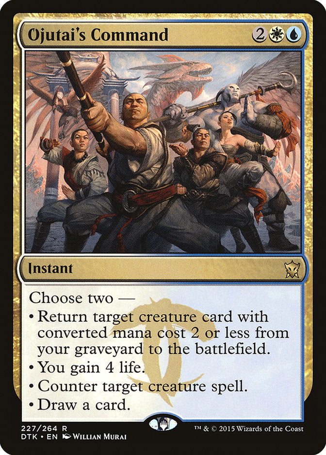 Ojutai's Command [Dragons of Tarkir] | Boutique FDB TCG