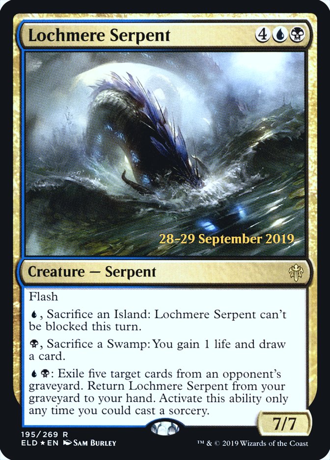 Lochmere Serpent [Throne of Eldraine Prerelease Promos] | Boutique FDB TCG