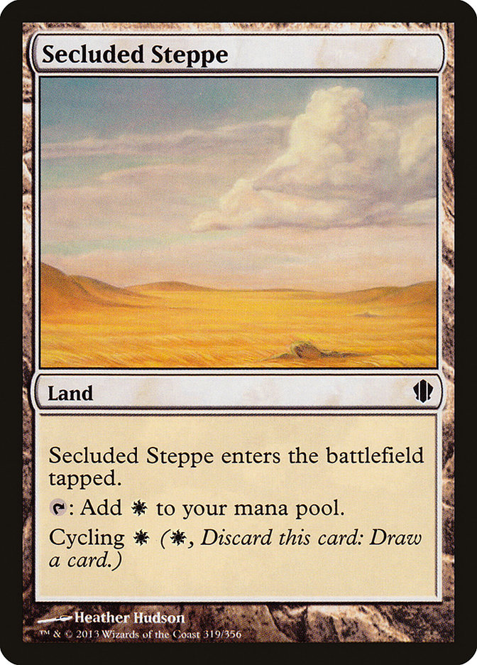 Secluded Steppe [Commander 2013] | Boutique FDB TCG