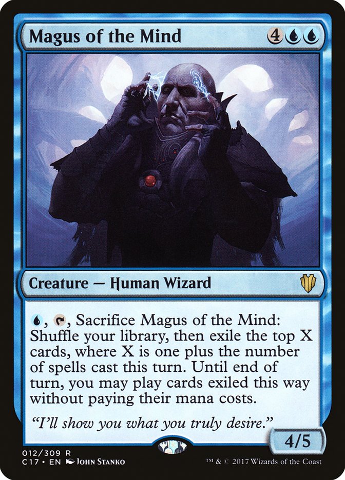 Magus of the Mind [Commander 2017] | Boutique FDB TCG