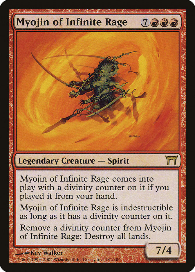 Myojin of Infinite Rage [Champions of Kamigawa] | Boutique FDB TCG