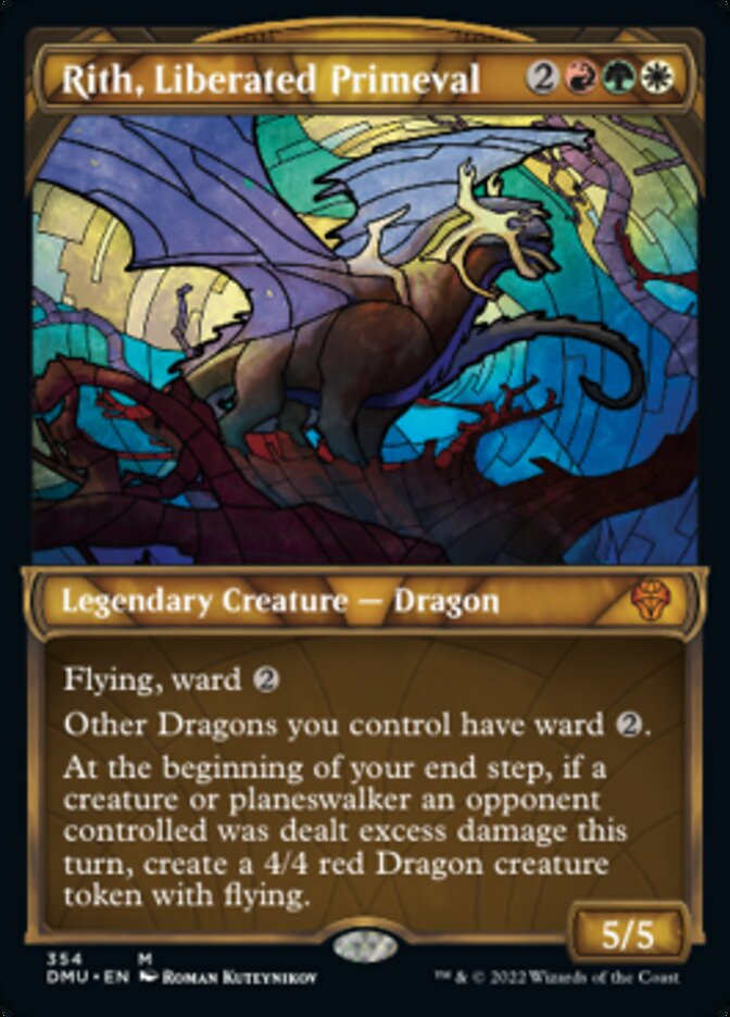 Rith, Liberated Primeval (Showcase Textured) [Dominaria United] | Boutique FDB TCG