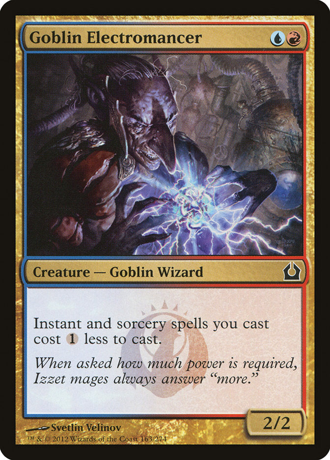 Goblin Electromancer [Return to Ravnica] | Boutique FDB TCG