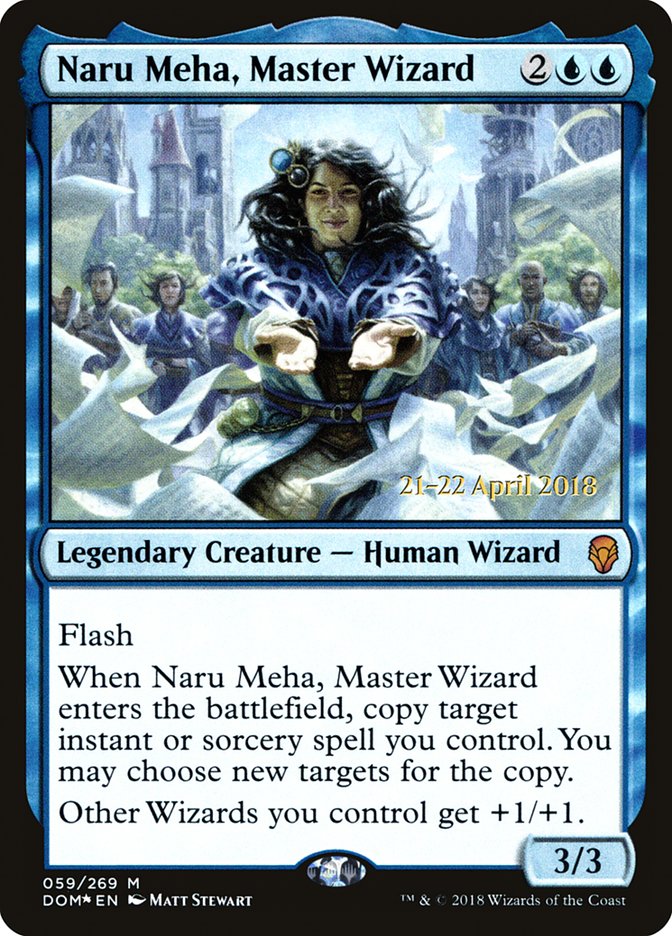Naru Meha, Master Wizard [Dominaria Prerelease Promos] | Boutique FDB TCG