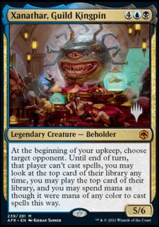 Xanathar, Guild Kingpin (Promo Pack) [Dungeons & Dragons: Adventures in the Forgotten Realms Promos] | Boutique FDB TCG