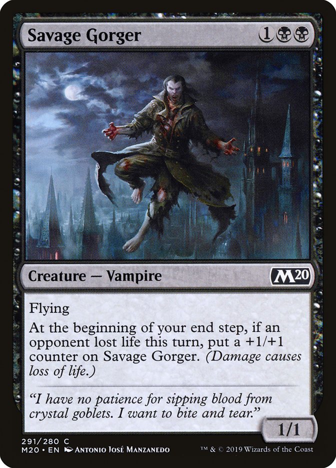 Savage Gorger [Core Set 2020] | Boutique FDB TCG