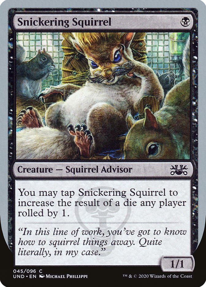 Snickering Squirrel [Unsanctioned] | Boutique FDB TCG