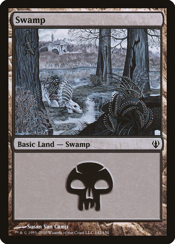 Swamp (142) [Archenemy] | Boutique FDB TCG