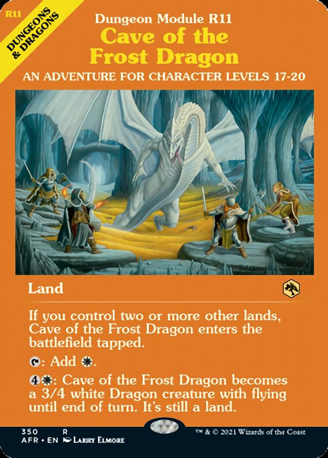 Cave of the Frost Dragon (Dungeon Module) [Dungeons & Dragons: Adventures in the Forgotten Realms] | Boutique FDB TCG
