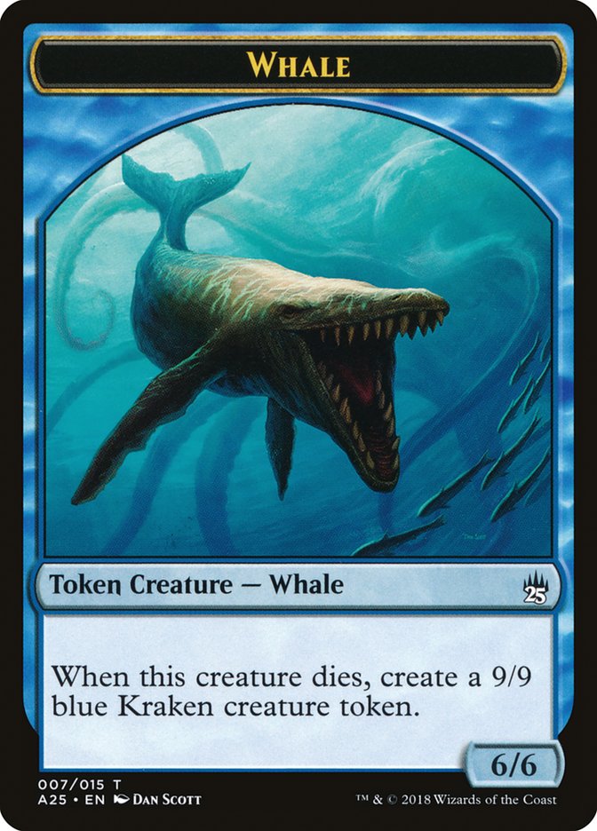 Whale Token [Masters 25 Tokens] | Boutique FDB TCG