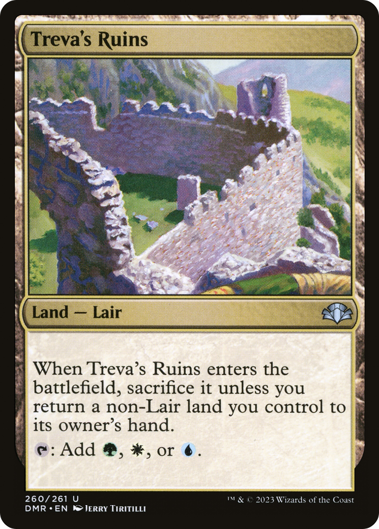 Treva's Ruins [Dominaria Remastered] | Boutique FDB TCG