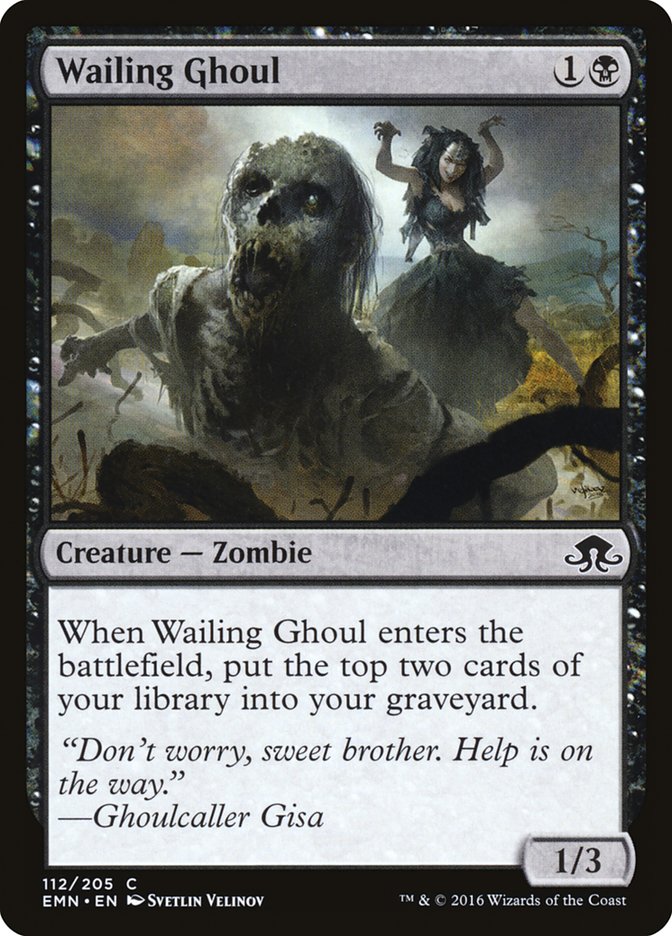 Wailing Ghoul [Eldritch Moon] | Boutique FDB TCG