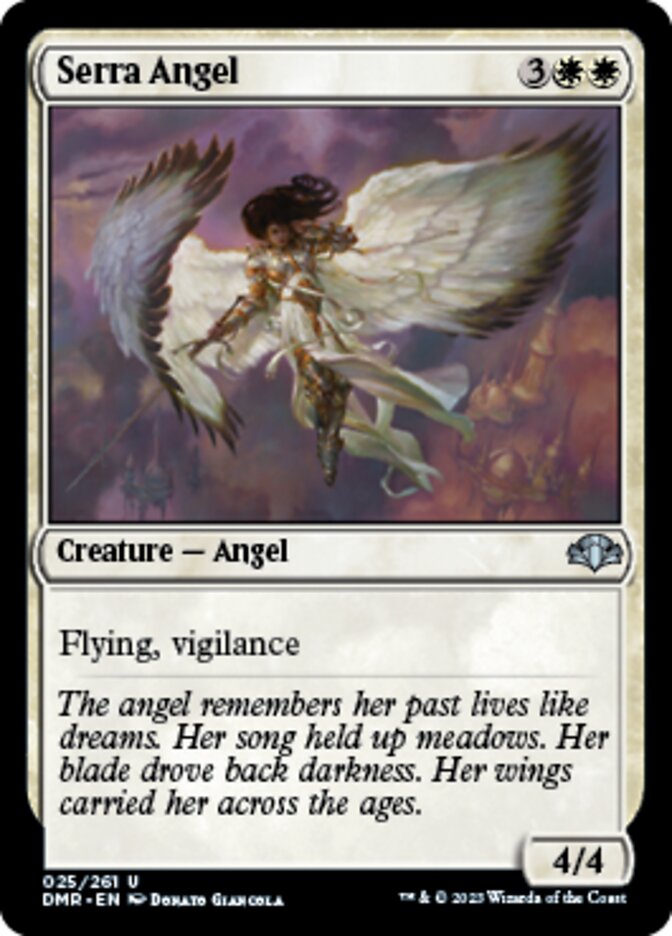 Serra Angel [Dominaria Remastered] | Boutique FDB TCG