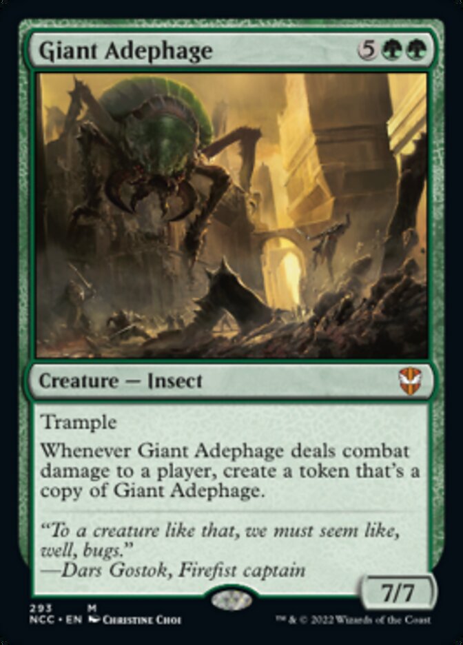 Giant Adephage [Streets of New Capenna Commander] | Boutique FDB TCG