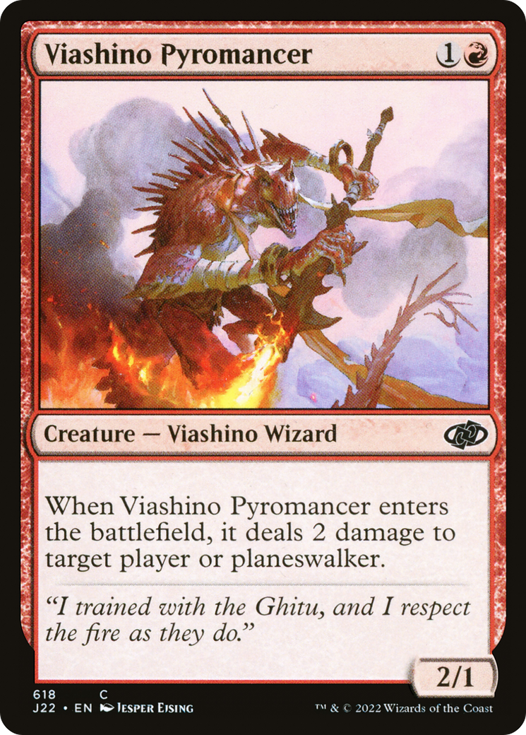 Viashino Pyromancer [Jumpstart 2022] | Boutique FDB TCG